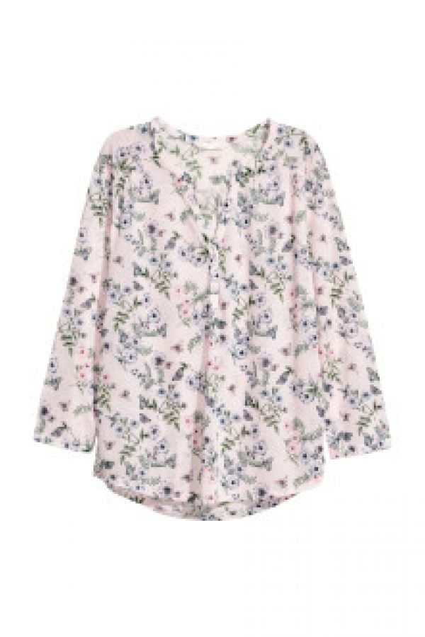  Bluza cu decolteu in V