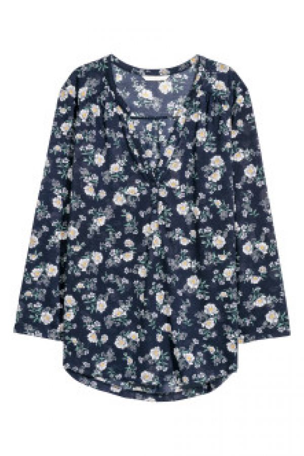  Bluza cu decolteu in V