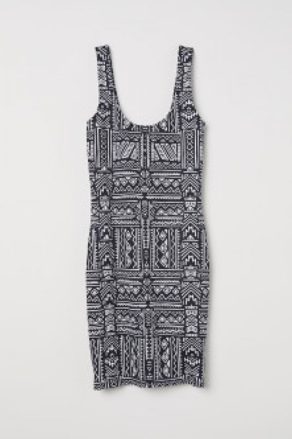  Rochie fara maneci de jerseu