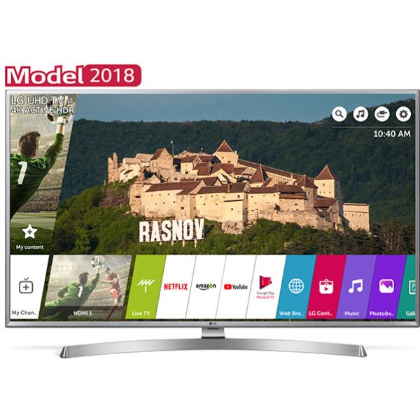  Televizor LED Smart Ultra HD 4K, HDR, 126 cm, LG 50UK6950PLB