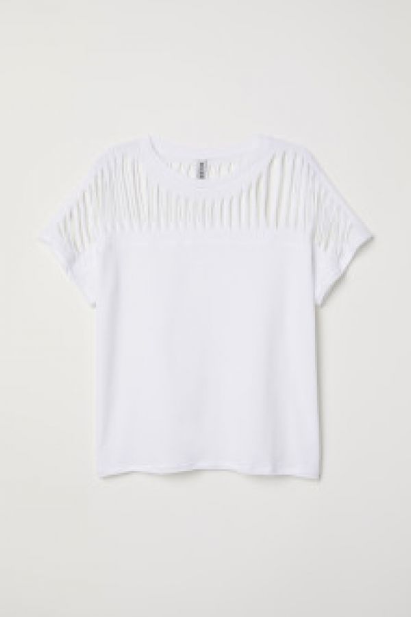  Tricou de jerseu cu fasii
