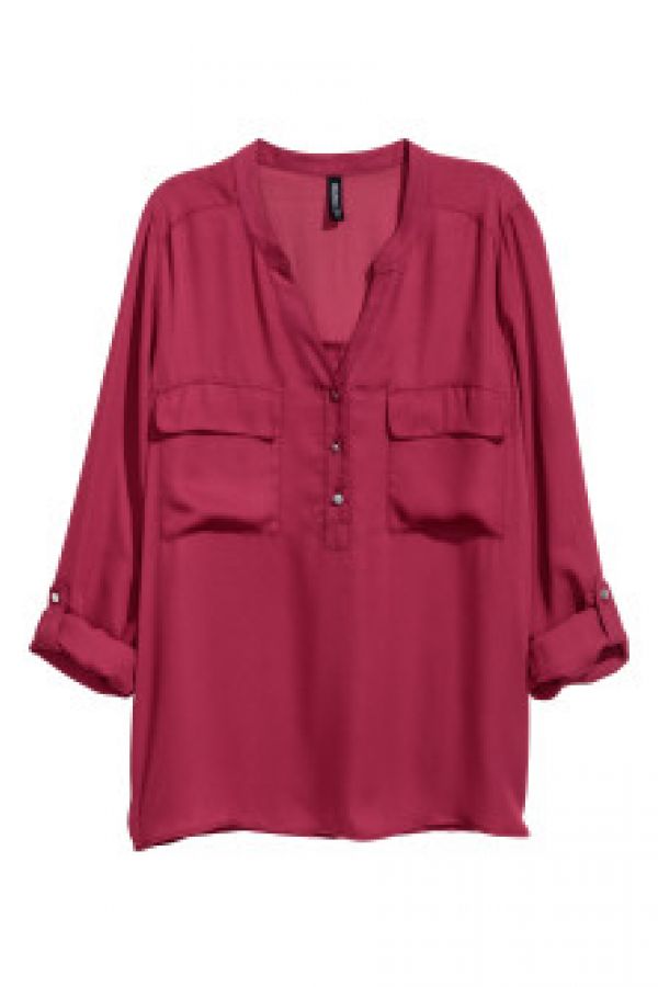  Bluza cu decolteu in V