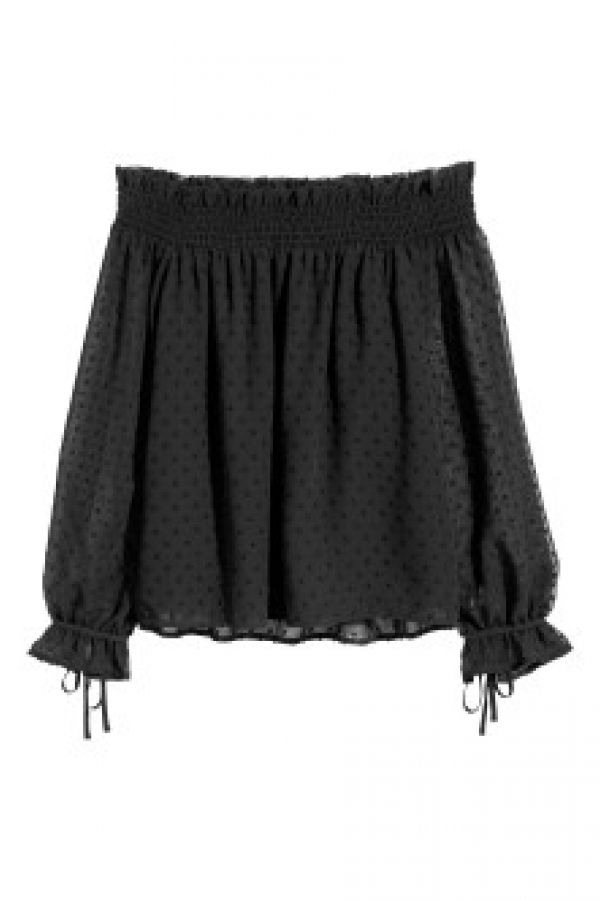  Bluza cu umerii goi