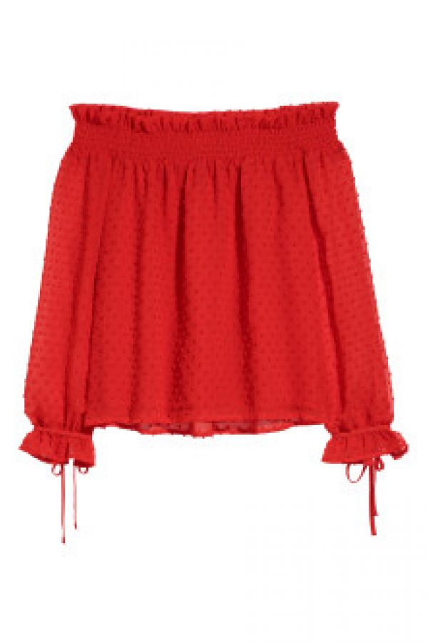  Bluza cu umerii goi