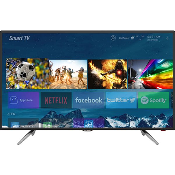  Televizor LED Smart Full HD, 101cm, VORTEX LED-V40E48AS