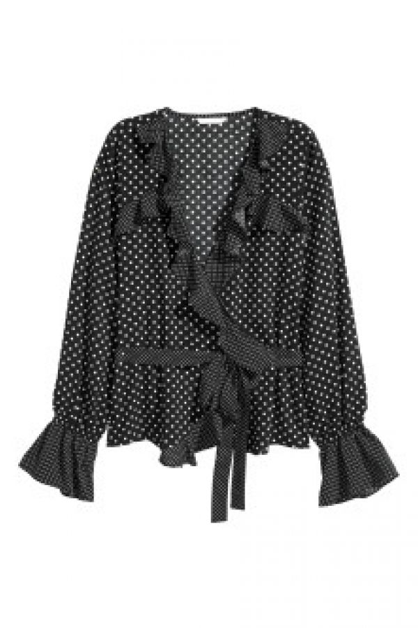  Bluza petrecuta cu volane