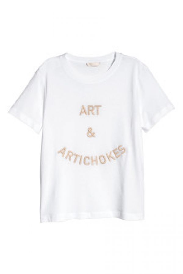  Tricou cu broderie