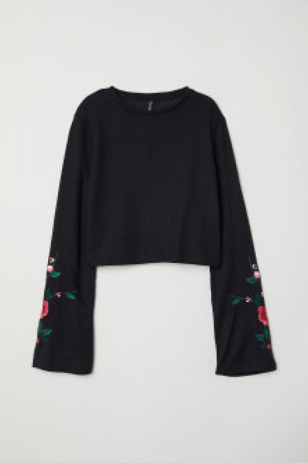  Bluza cu broderie
