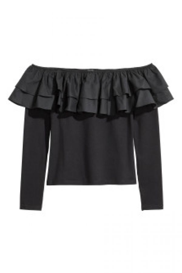  Bluza cu umerii goi