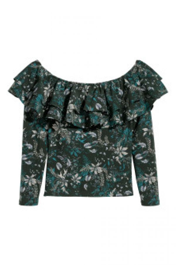  Bluza cu umerii goi
