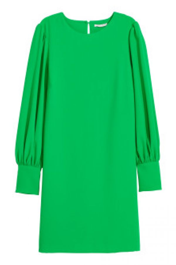  Rochie cu maneci bufante