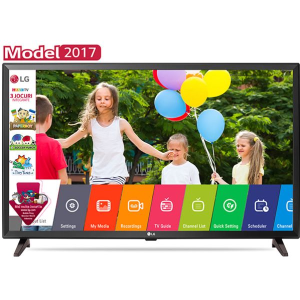  Televizor LED High Definition, Game TV, 80cm, LG 32LJ510U