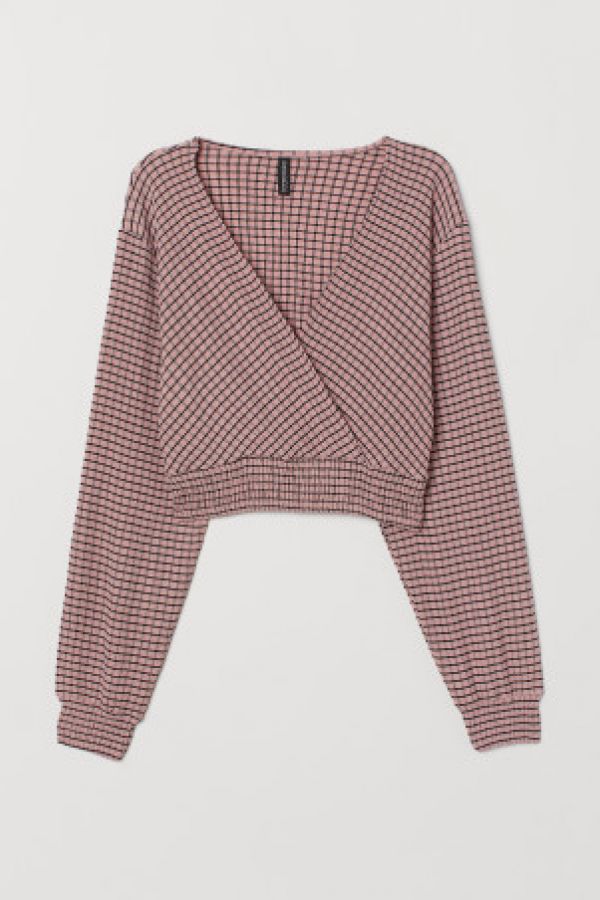  Bluza scurta cu fronseuri