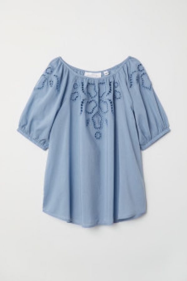  Bluza cu broderie