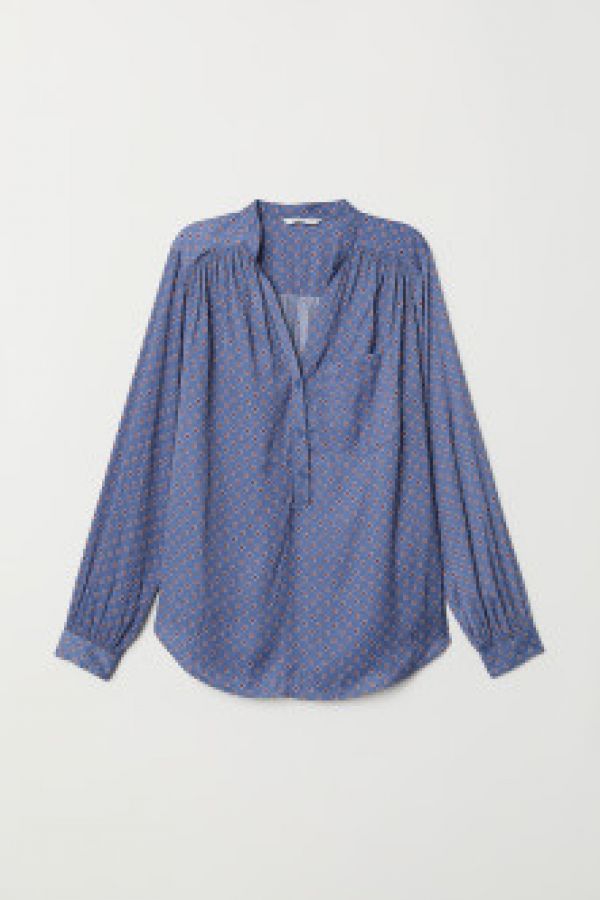  Bluza cu decolteu in V