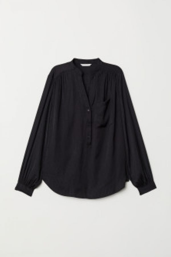  Bluza cu decolteu in V