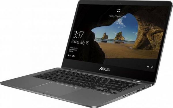 Ultrabook 2in1 Asus ZenBook Flip UX461UA Intel Core Kaby Lake R (8th Gen) i7-8550U 512GB SSD 8GB Win10 Pro FullHD