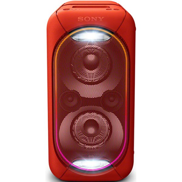  Sistem audio High Power SONY GTKXB60R, Hi-Fi, Bluetooth, NFC, Extra Bass, Party Music, Rosu