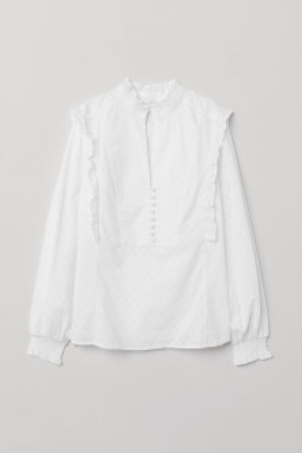  Bluza cu guler ridicat