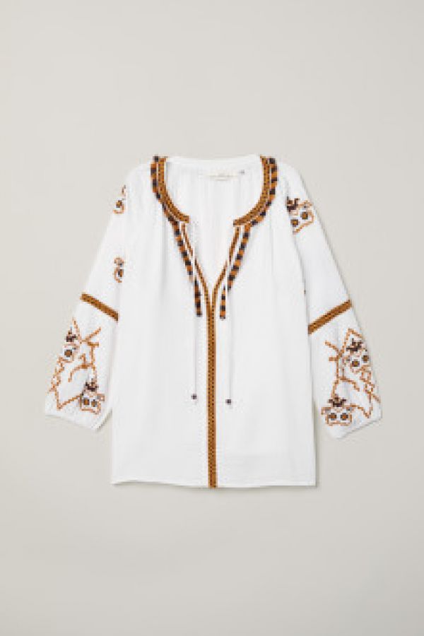  Bluza brodata