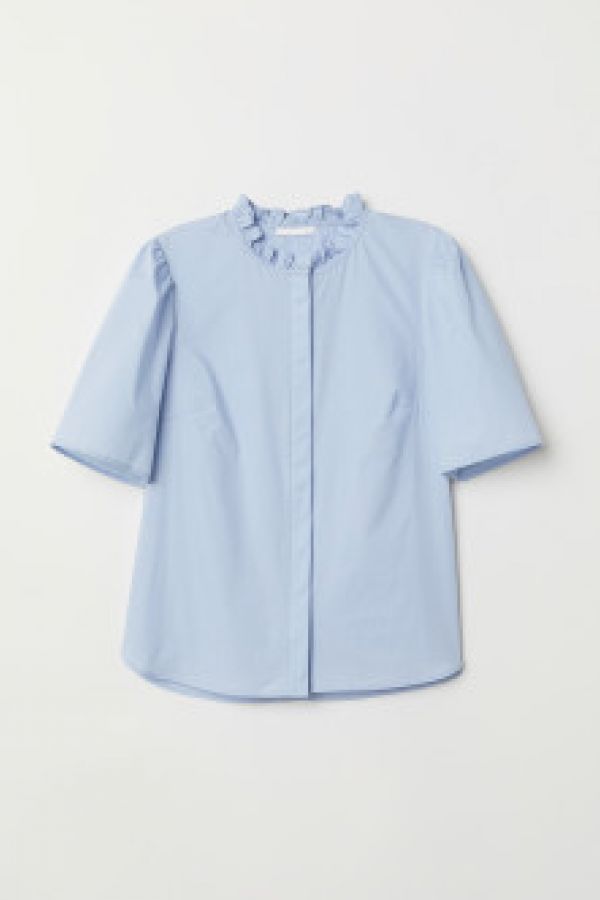  Bluza cu maneci bufante