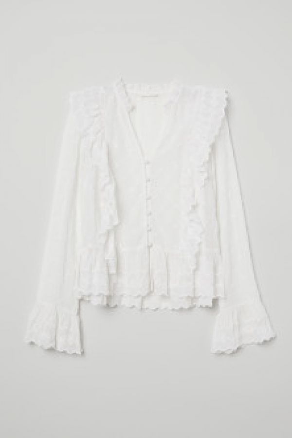  Bluza in V cu nasturi