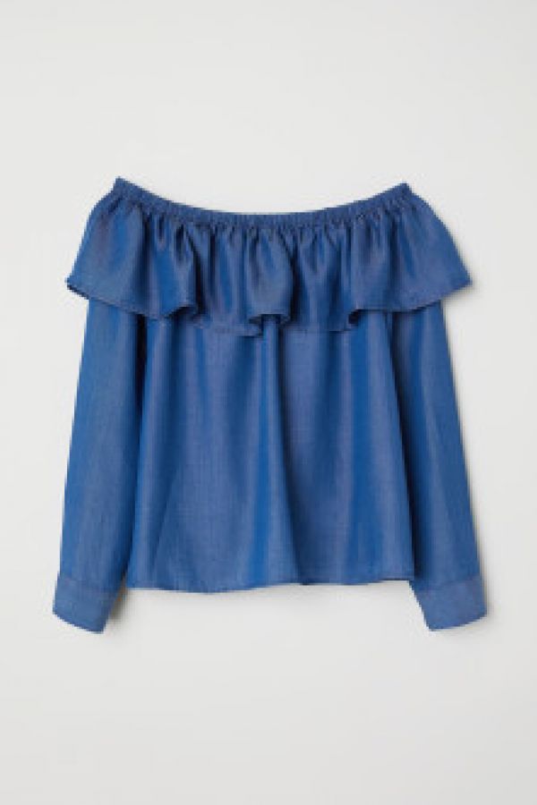  Bluza cu umerii goi