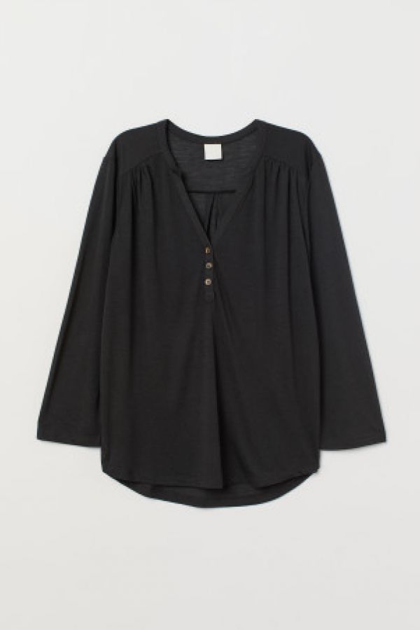  Bluza cu decolteu in V