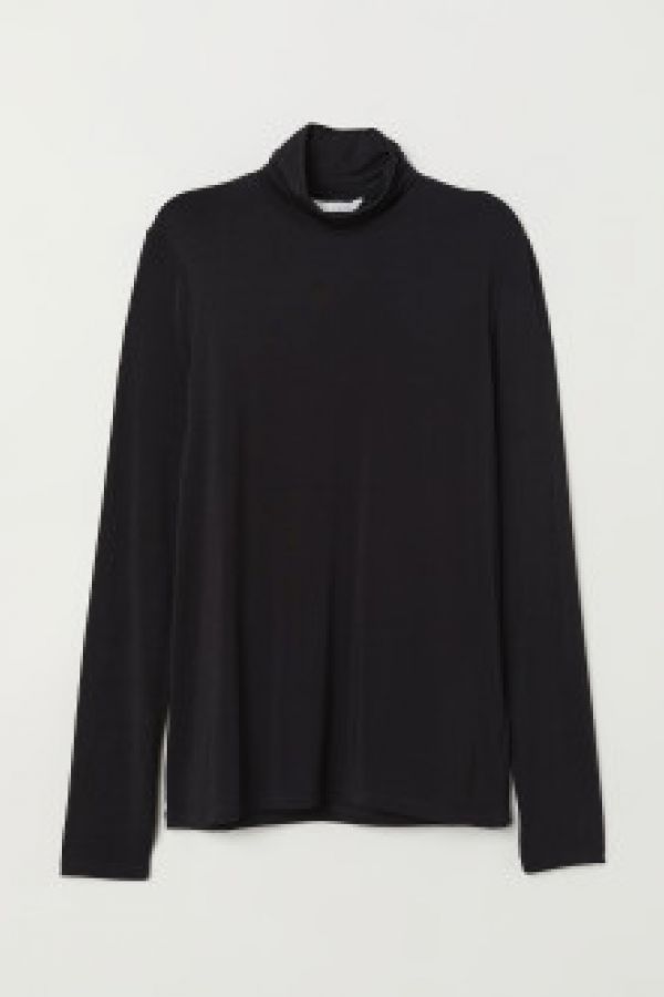  Bluza cu guler inalt