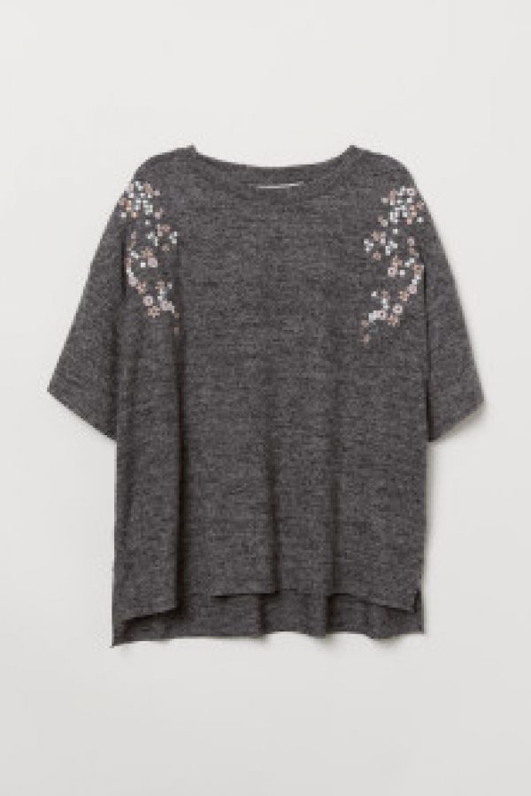  Tricou tricotat fin