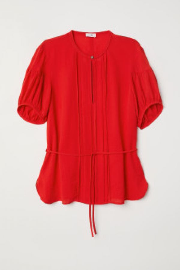  Bluza cu maneci bufante