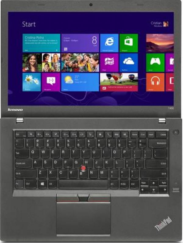  Laptop Renew Lenovo ThinkPad T450 Intel Core Broadwell i5-5200U SSD 240GB 8GB Win10 Pro