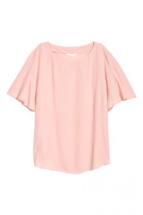  Bluza cu maneci-trompeta
