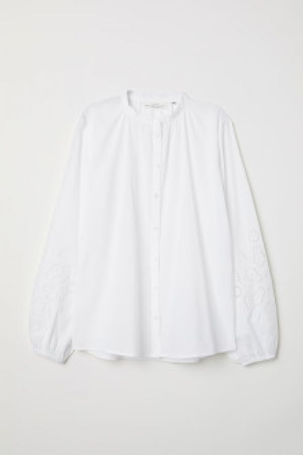  Bluza cu maneci bufante