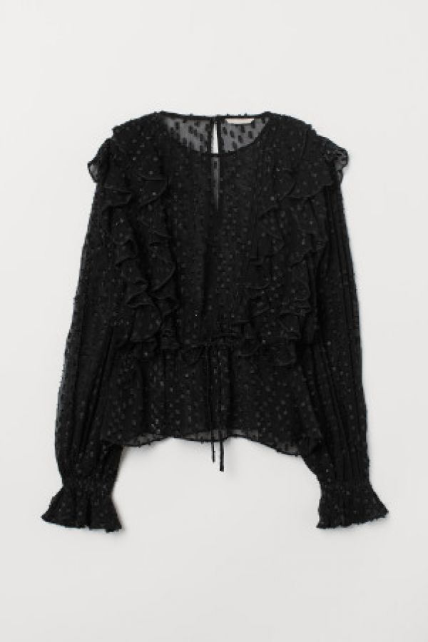  Bluza cu volane