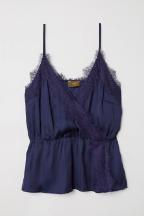  Top de satin