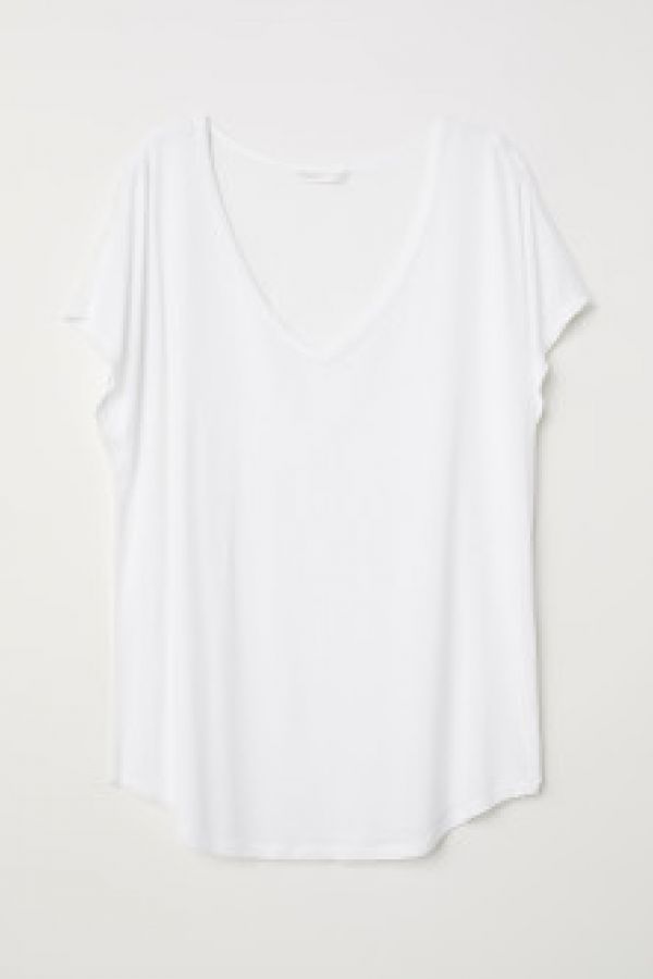  Bluza cu decolteu in V