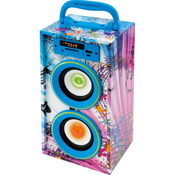  Boxa portabila SAL BT 2800/BL, Bluetooth, Radio FM, SD, USB, negru