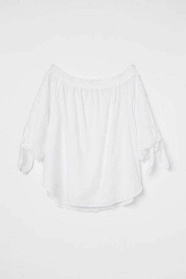  Bluza cu umerii goi