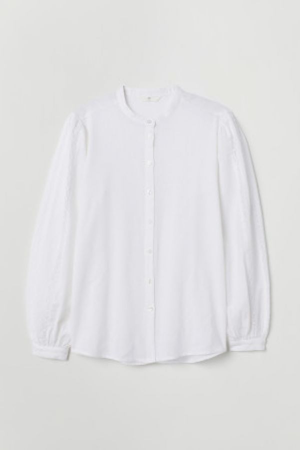  Bluza din amestec de in