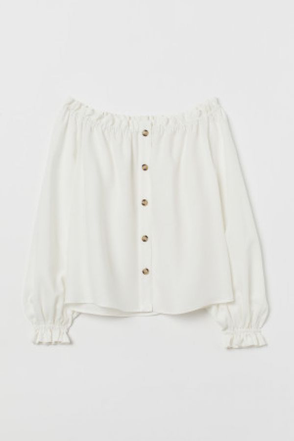  Bluza cu umerii goi