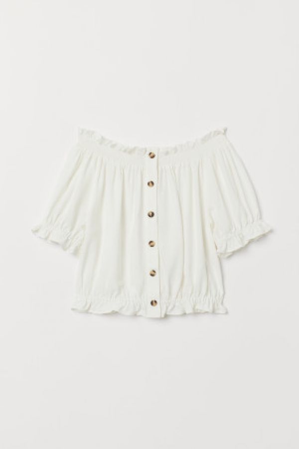  Bluza cu umerii goi