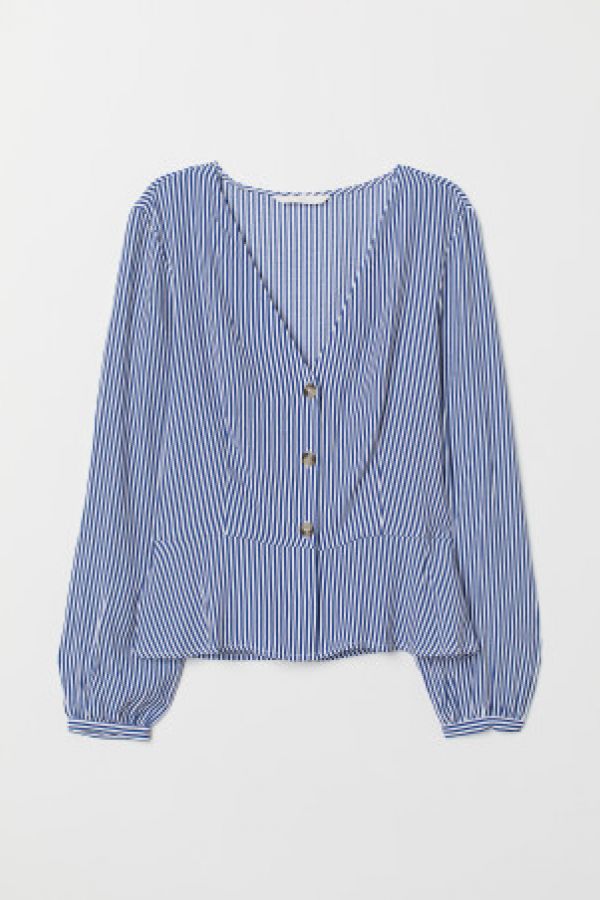  Bluza cu decolteu in V
