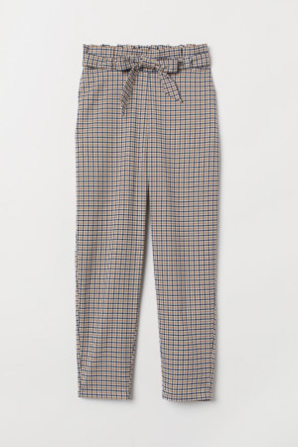  Pantaloni-tigareta cu elastic