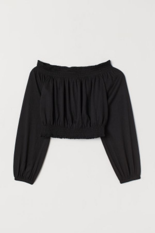  Bluza cu umerii goi