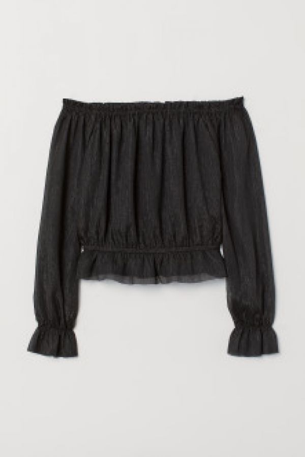  Bluza cu umerii goi
