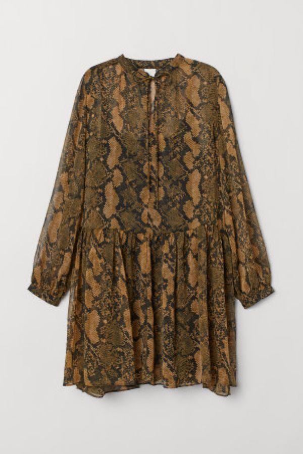 Rochie larga de sifon