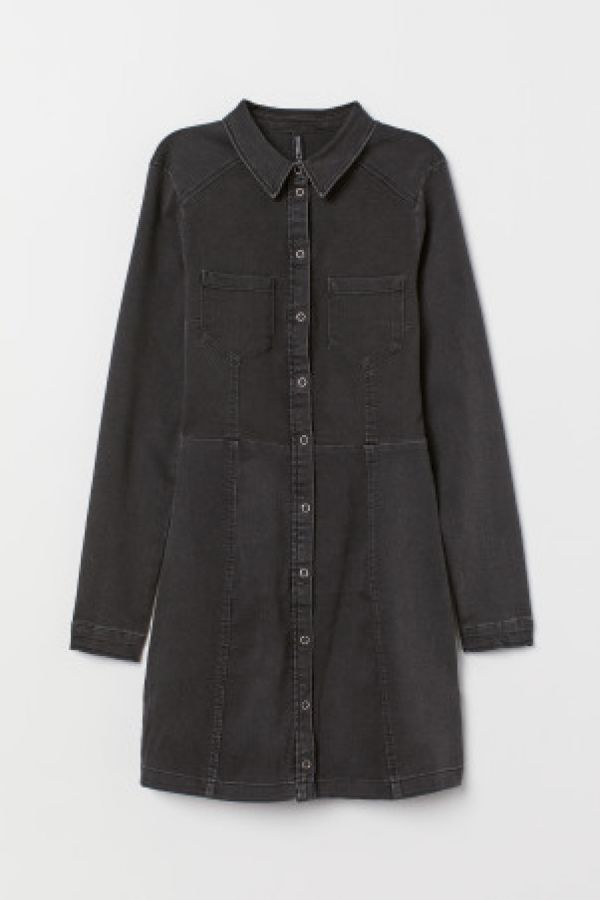  Rochie scurta de denim