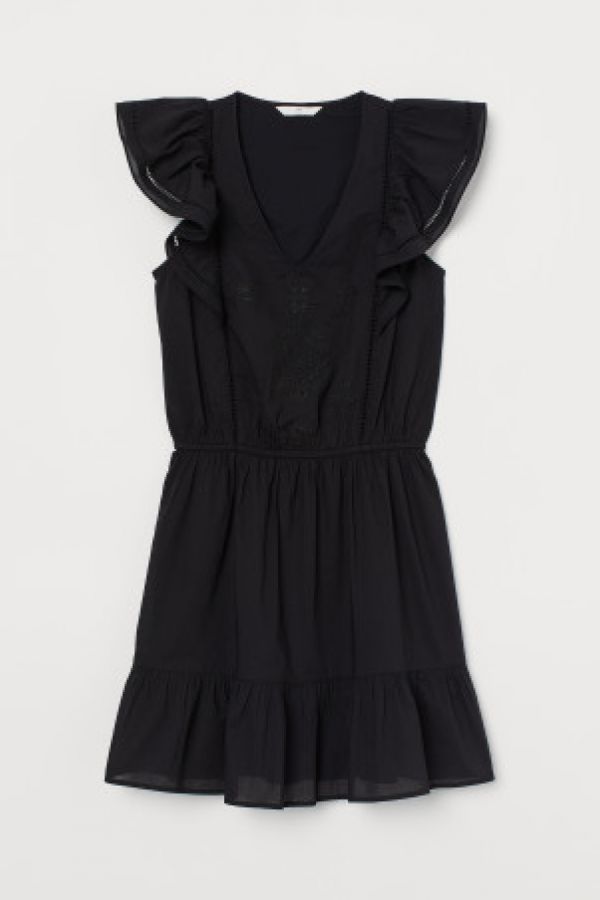  Rochie de bumbac brodata