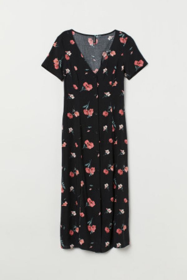  Rochie cu decolteu in V